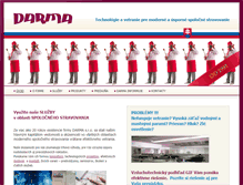 Tablet Screenshot of darma.sk