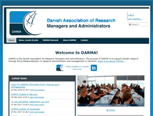 Tablet Screenshot of darma.dk